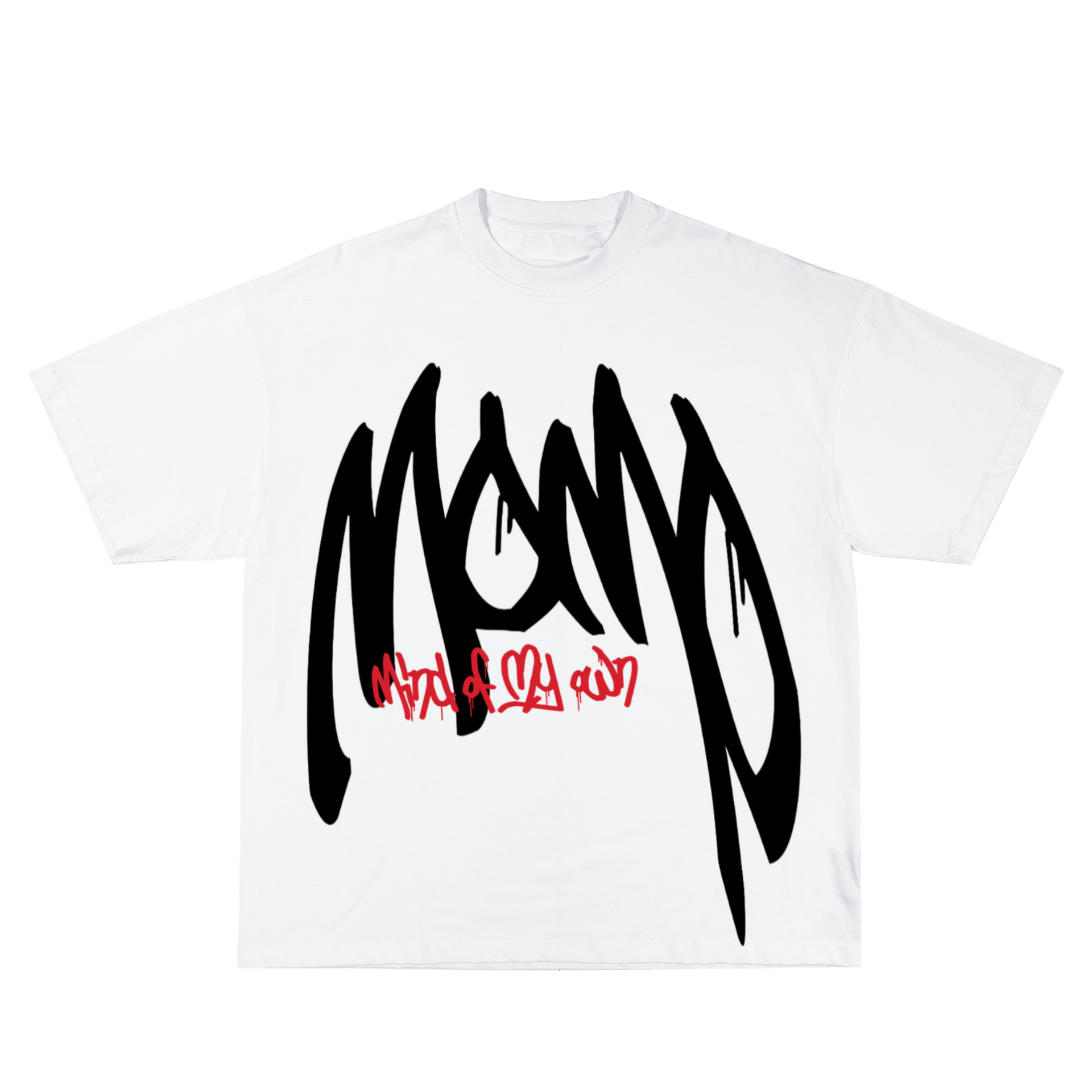 White MOMO TEE